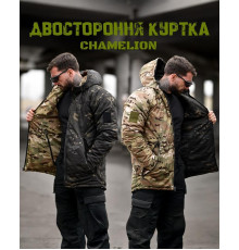 Зимова двостороння тактична куртка chameleon ТР6548
