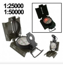 Військовий тактичний лінзовий компас Lensatic Compass для точного орієнтування на місцевості рідкосний