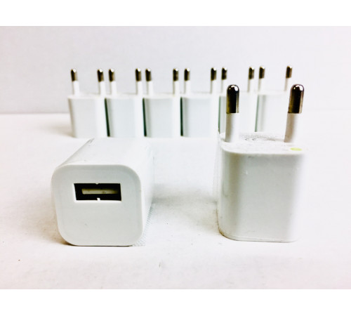 Сетевое зарядное устройство КУБИК MOD-3G /220v/1usb/1Am (1000 шт/ящ) за 32 грн