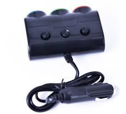 Автомобильное зарядное устройство Olesson MOD-1523 ( 3 in 1/120W/Triple Direct LED Socket )(120) за 270 грн