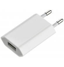 Сетевое зарядное устройство плоский 220v/1usb/1Am (1000 шт/ящ)