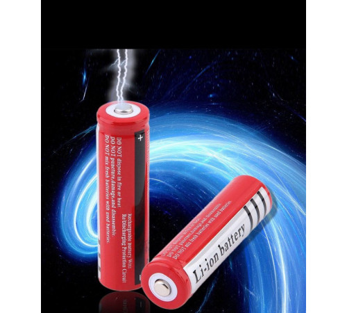 Аккумуляторы Ultra Fire /18650/4,2V/6800mA красные (500 шт/ящ) за 72 грн