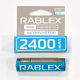 Аккумуляторы с защитой Rablex RB-18650/2400 ( 18650/3.7V/2400mAh ) за 251 грн