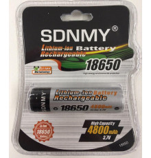 Аккумуляторы 18650 SDNMY 4800mAh Li-ion 3,7V (200)