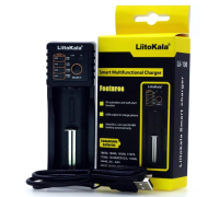 Зарядное устройство LiitoKala lii-100 для 18650 AA AAA Li-ion Li-FePO4 Mi-Nh с функцией PowerBank (100)
