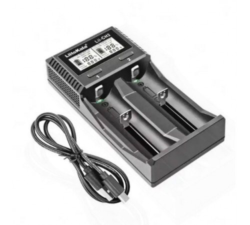 Зарядное устройство LiitoKala Lii-CH2, 2x26650 /18650 /AA / AAA (100) за 725 грн