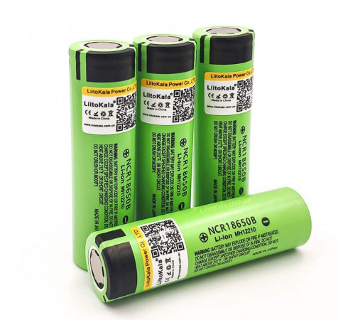 Акумулятор 18650 LiitoKala Lii 34B 3400mAh JBU 2512 (400) за 248 грн