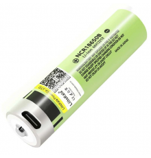 Акумулятор LiitoKala 34B-USB 18650 / NCR18650B / Type-C / 3A / 3400mah (400)