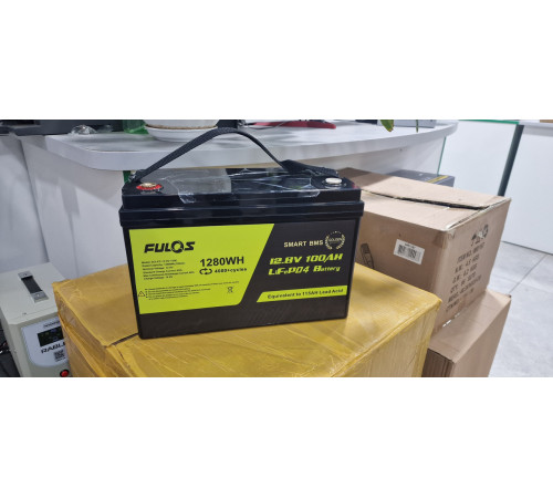 Комплект резервного питания для дома ИБП Rablex 1500/1200 Вт Аккумулятор Fulos LiFePO4 12.8V 100Ah (1280Wh)