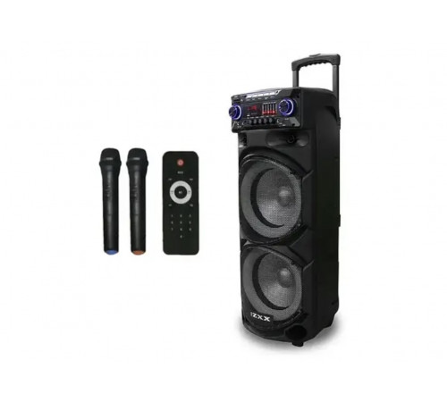 Акустична переносна колонка ZXX-9292/ 8003 60Вт 10" 72х43х34см TWS/FM/USB/BT/REC/EQ/LED/2MIC за 13186 грн