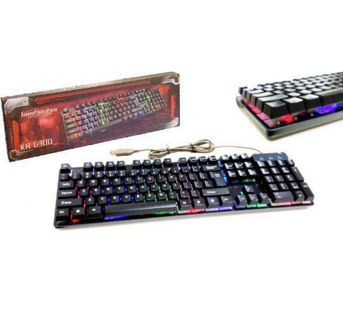 Игровая клавиатура с подсветкой Keyboard HK-6300