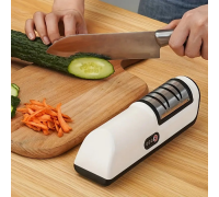 Электроточилка для ножей и ножниц электрическая с аккумулятором White