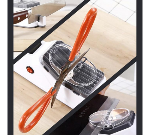 Електроточилка для ножів Electric Knife Sharpener USB / Точилка для ножів та ножиць