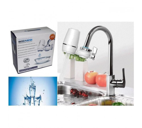 Насадка на кран для очищення води Water Purifier Zoosen MAT CASE проточний побутовий фільтр