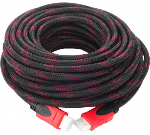Кабель HDMI-HDMI Donli оплетка, фериты, усиленный 5 м (4866lmn/yop)
