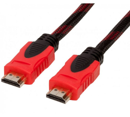 Кабель HDMI-HDMI Donli оплетка, фериты, усиленный 5 м (4866lmn/yop)