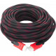 Кабель HDMI-HDMI Donli оплетка, фериты, усиленный 5 м (4866lmn/yop)