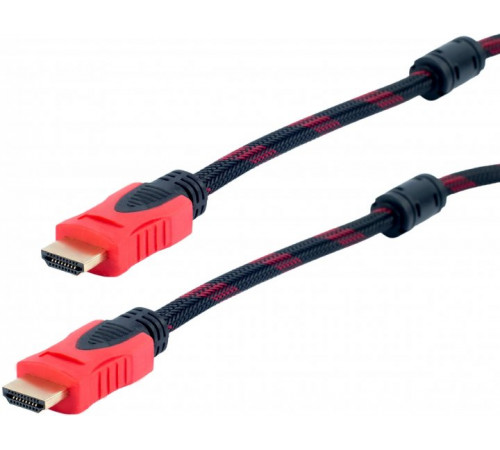 Кабель HDMI-HDMI Donli оплетка, фериты, усиленный 5 м (4866lmn/yop)