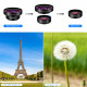 Макролинза для телефона, объектив для телефона, линза 2 объектива 0.45 lens AND HA-55