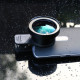 Макролинза для телефона, объектив для телефона, линза 2 объектива 0.45 lens AND HA-55
