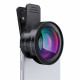 Макролинза для телефона, объектив для телефона, линза 2 объектива 0.45 lens AND HA-55
