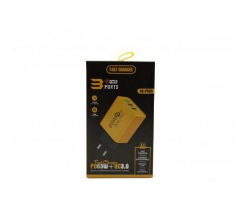 Адаптер USB та 2 TYPE C 65W