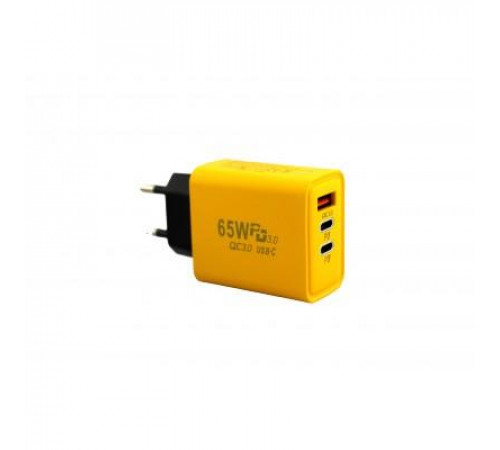 Адаптер USB та 2 TYPE C 65W