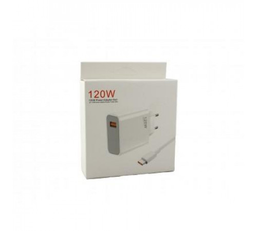 Зарядное устройство для USB Adapter 9172 с кабелем Type-C 120W