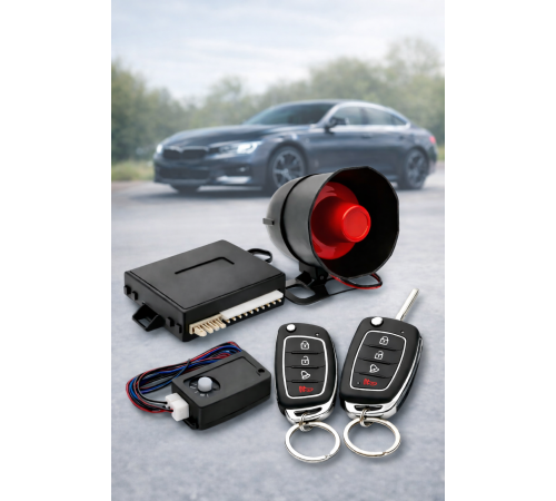Универсальная автомобильная охранная система / Автосигнализация CAR ALARM 2 WAY KD 30000 APP