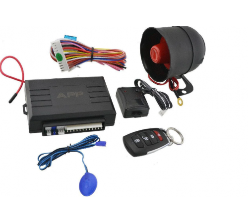 Универсальная автомобильная охранная система / Автосигнализация CAR ALARM 2 WAY KD 30000 APP