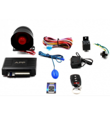 Универсальная автомобильная охранная система / Автосигнализация CAR ALARM 2 WAY KD 30000 APP