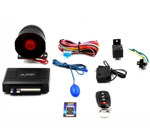 Универсальная автомобильная охранная система / Автосигнализация CAR ALARM 2 WAY KD 30000 APP