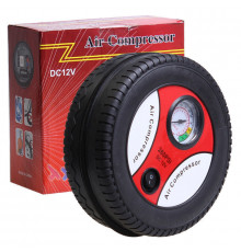Компрессор Автомобильный AIR COMPRESSOR 260PSI DC-12V красный