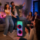Портативна акустика ZXX-5590 100Вт / Bluetooth Колонка 88х32х32см / Акумуляторна, акустична система / Караока колонка з підсвічуванням + 2 мікрофони за 10771 грн