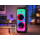 Портативна акустика ZXX-5590 100Вт / Bluetooth Колонка 88х32х32см / Акумуляторна, акустична система / Караока колонка з підсвічуванням + 2 мікрофони за 10771 грн