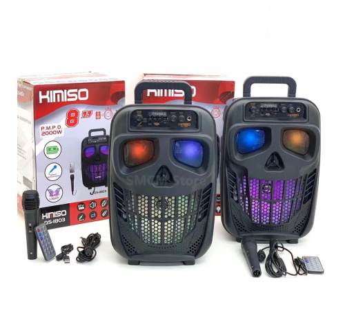 Колонка портативна акустична KIMISO QS-1803 BT Bluetooth колонка за 1313 грн