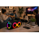 Колонка Charce 6 LED Bluetooth / Акустика 50Вт