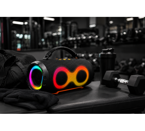 Колонка Charce 6 LED Bluetooth / Акустика 50Вт