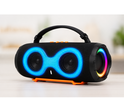 Колонка Charce 6 LED Bluetooth / Акустика 50Вт