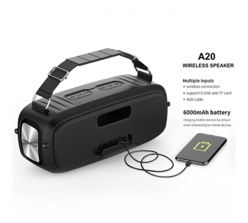 Беспроводная Bluetooth колонка Hopestar A20 PRO c Микрофоном Караоке