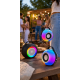 Колонка Bluetooth SY-333 / Аккумуляторная колонка с LED подсветкой / Акустическая колонка переносная