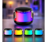 Мини-колонка Bluetooth/Акустика со звуком 360° и подсветкой