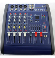 Звуковой микшерный пульт MX 4200D-2A аудиокшер звуковой микшерный пульт 4-канальный усилитель
