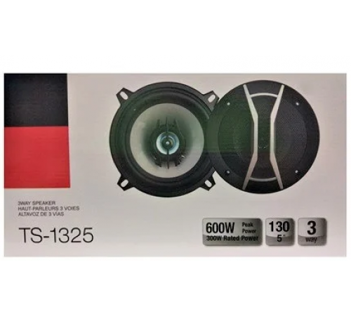 Колонки автомобильные Авто акустика TS-1325 5'', 3-х полосные мощность 300W