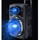 Портативная колонка Su-Kam BT 150D + 2 микрофона 12v220v