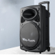 Портативная колонка Su-Kam BT 150D + 2 микрофона 12v220v