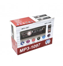 Автомагнитола MP3 1097/ 7338 BT съемная панель ISO cable (20 шт/ящ)