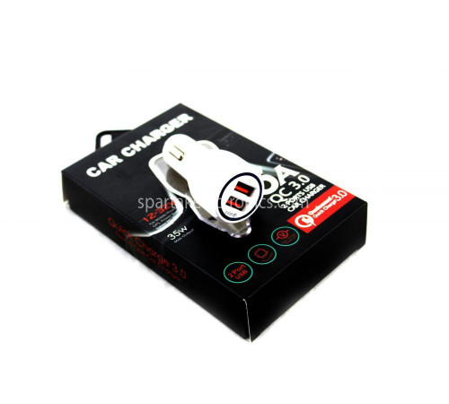 Адаптер Car 2 USB QC 3.0 SY (6A) 681/ 4984 (250) за 135 грн