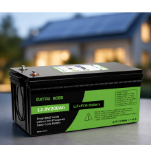 Аккумулятор BATTERY liFePo4 для дома, квартиры, ИБП и солнечных электростанций / Аккумулятор LiFePO4 200Ah 12.8V (литий-железо-фосфатный, BMS)