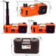Набор 3в1 электродомкрат + компрессор + фонарь до 5 тонн мощность 180w ZSY03-X 12V